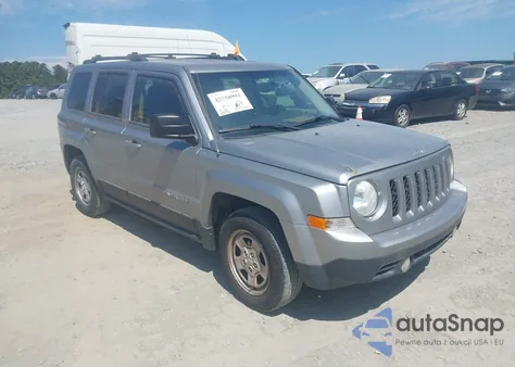 2016 Jeep Patriot Sport from USA, damaged, VIN 1C4NJPBA7GD636936